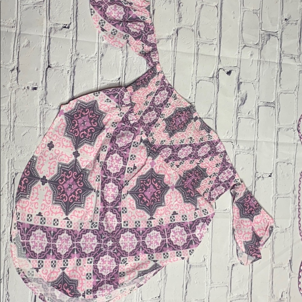 🌺 Girls Boho Off Shoulder Top